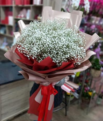 Букет цветов из: Гипсофила в Дне