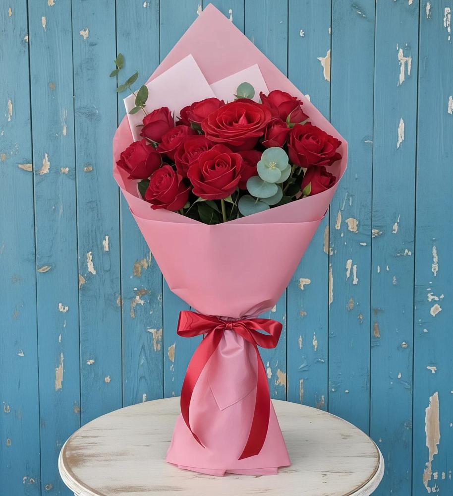 Букет цветов из: Розы в Дне