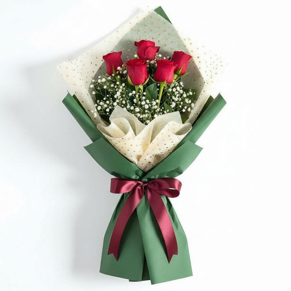 Букет цветов из: Розы в Дне