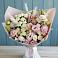 Букет цветов из: Альстромерии и Розы в Дне
