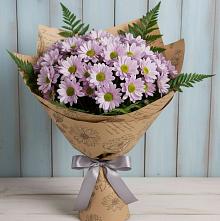 Букет цветов из:  Хризантемы в Дне