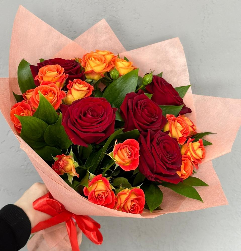 Букет Любовь и восторг в Дне