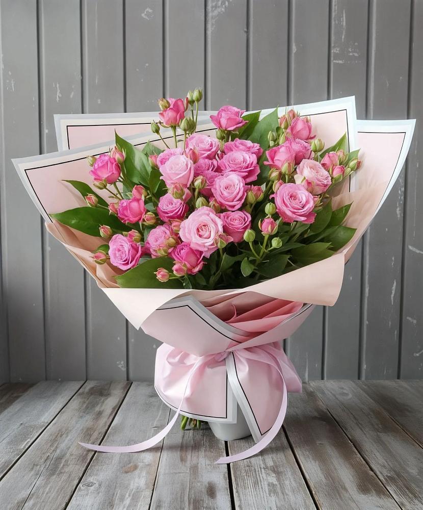 Букет Розовый кустик в Дне