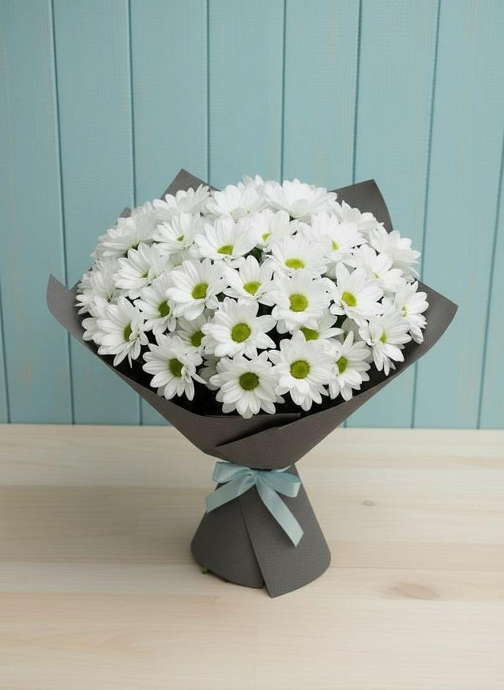 Букет цветов из: Хризантемы в Дне