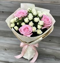 Букет цветов из:  Розы в Дне