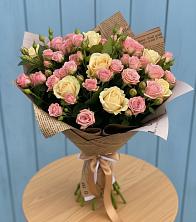 Букет цветов из:  Розы в Дне