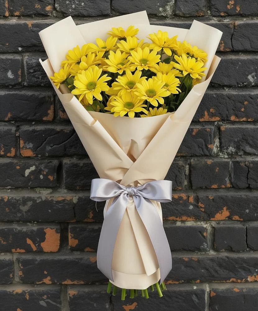 Букет цветов из: Хризантемы в Дне