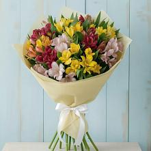 Букет цветов из:  Альстромерии в Дне