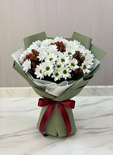 Букет цветов из:  Хризантемы в Дне