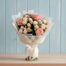Букет цветов из:  Розы #REPLACE_PRED# Дне