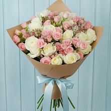 Букет цветов из:  Розы в Дне