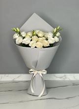 Букет цветов из:  Розы и Лизиантусы #REPLACE_PRED# Дне